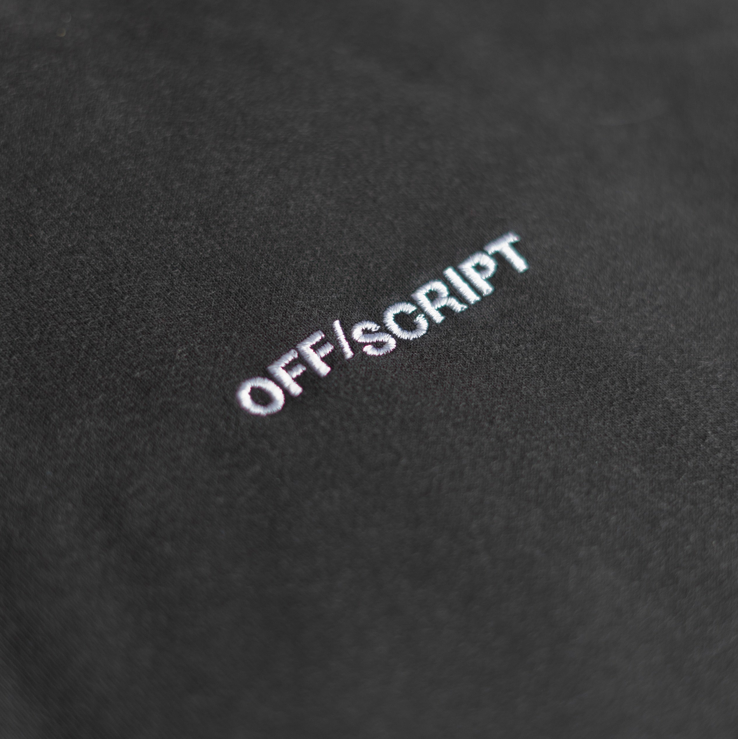 Off/Script Hoodie