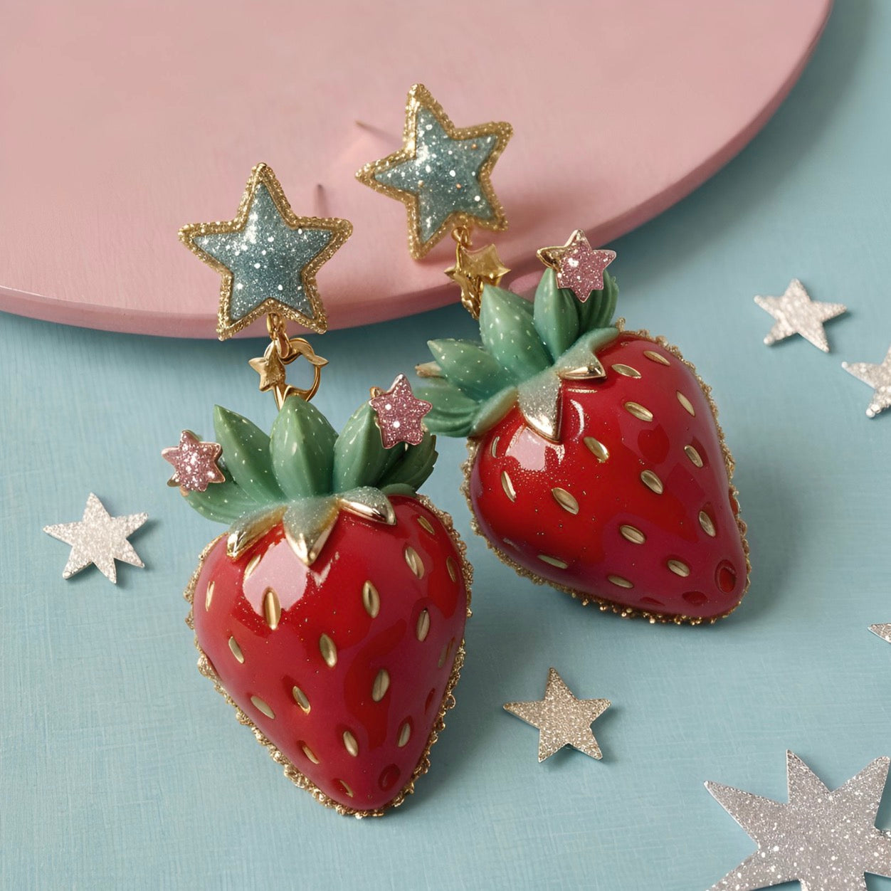 Strawberry Earrings