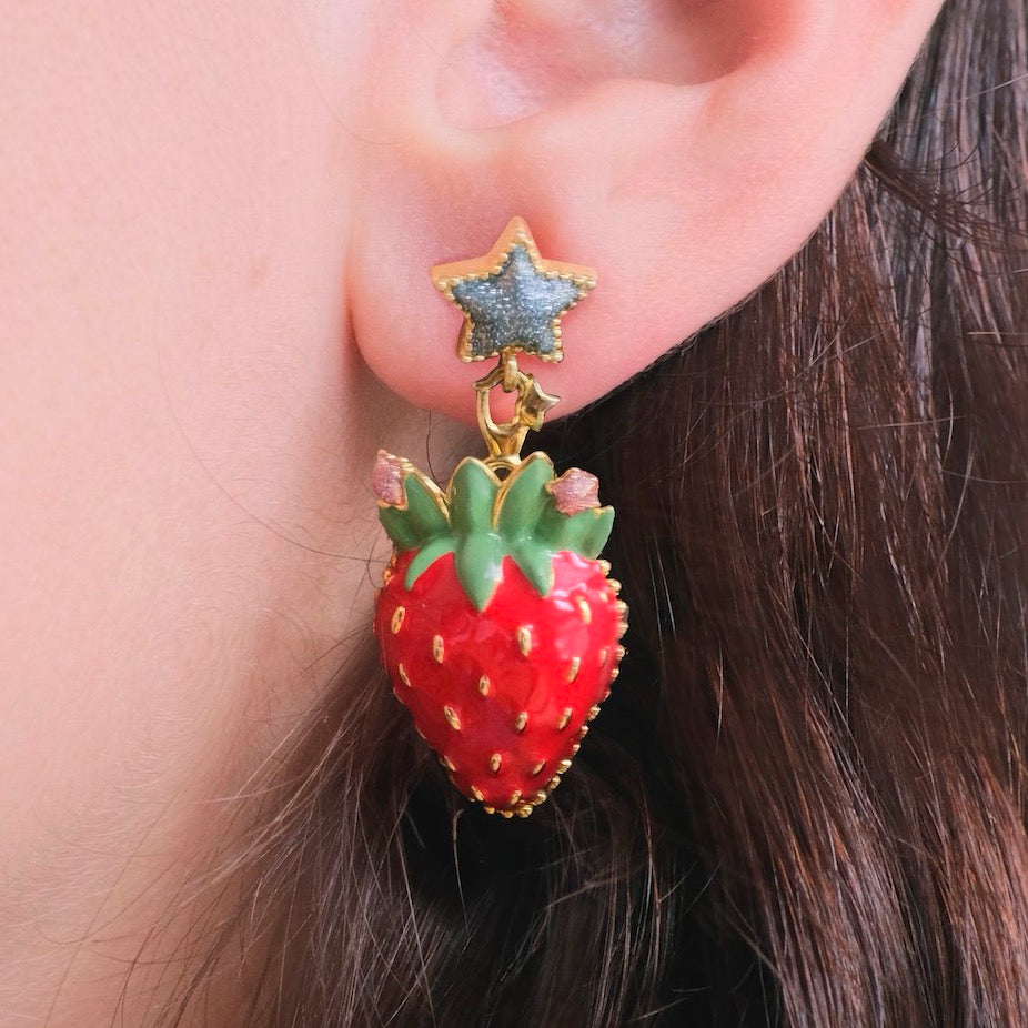 Strawberry Earrings