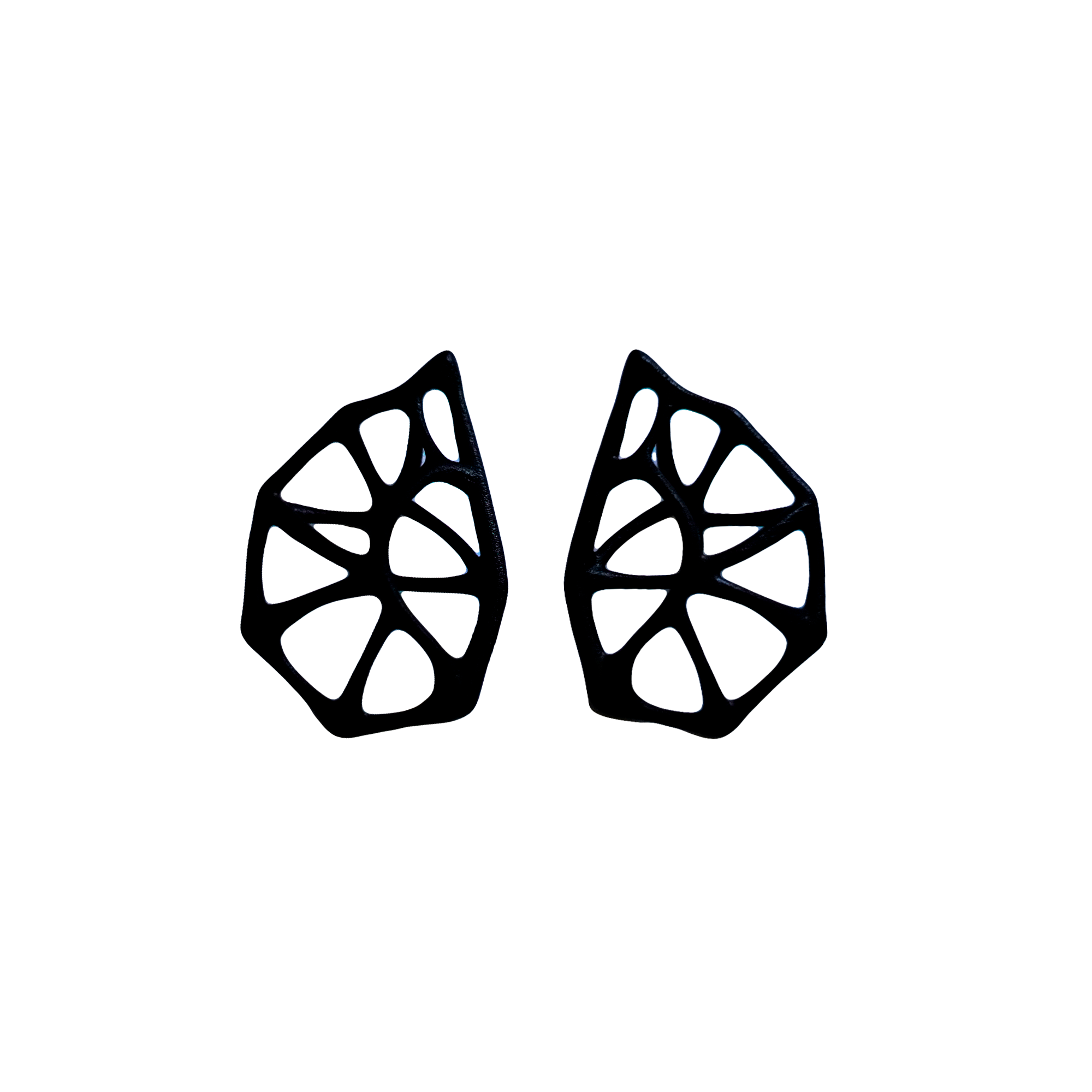 Polygonal Tears - 3D Printed Earrings