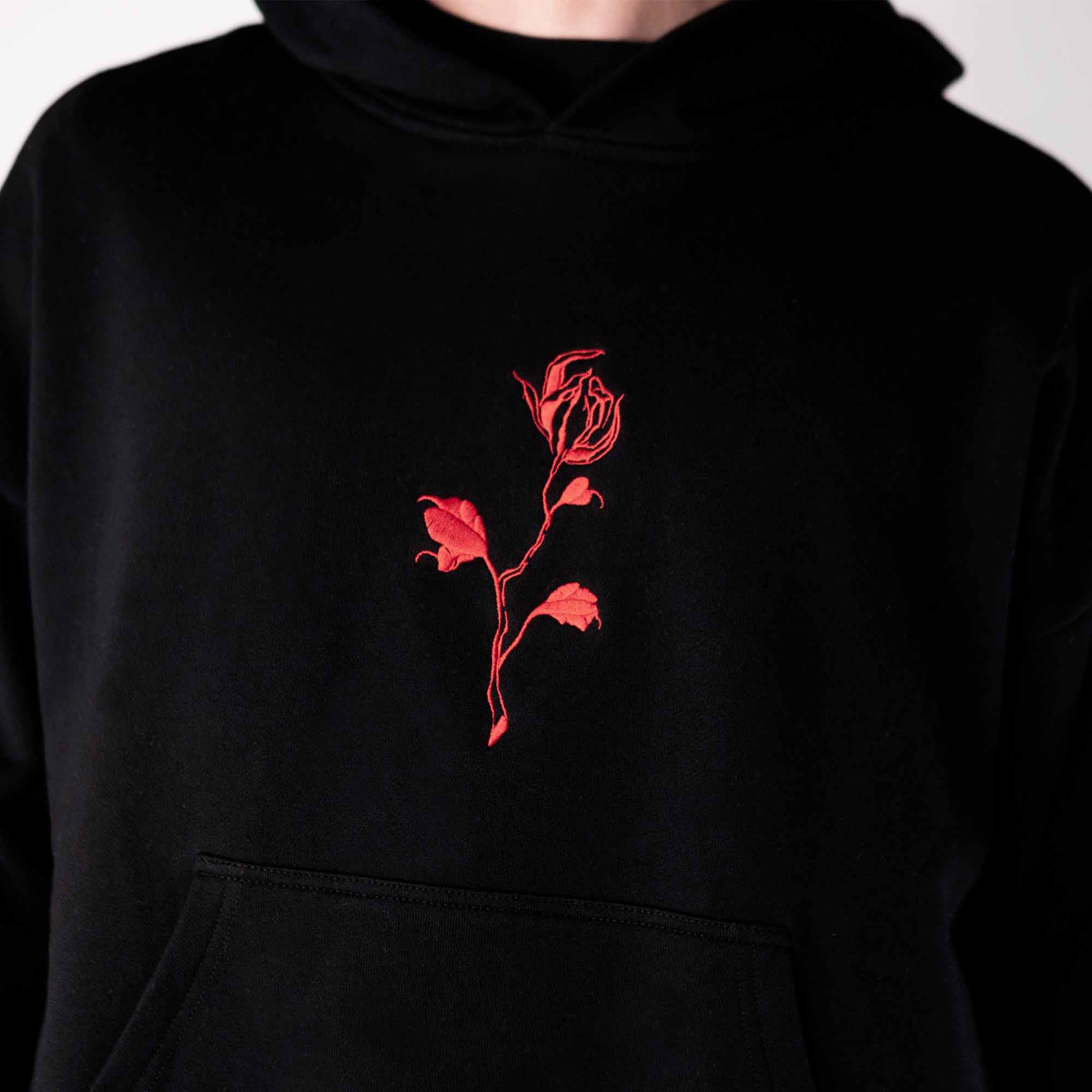 Premium Black Hoodie